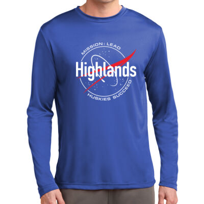 HIGHLANDS - Long Sleeve PosiCharge ® Competitor Tee Thumbnail